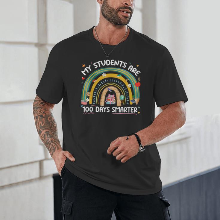 100th Day Of School Teachers Students Women Floral Books Unisex T-Shirt