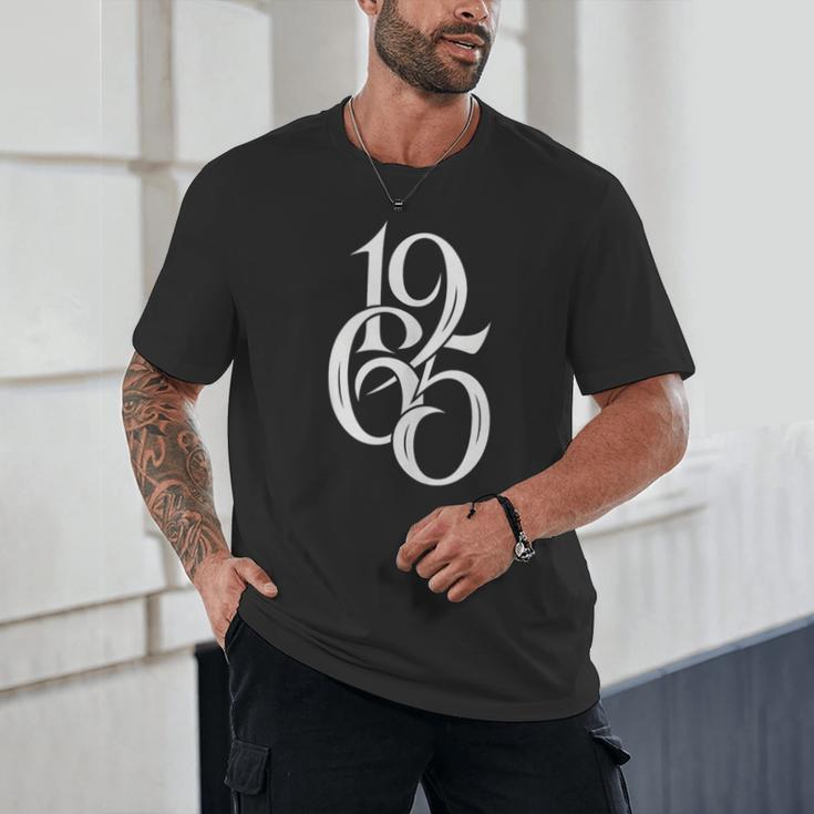 1965 Vintage Retro Birthday Year Nostalgia Unisex T-Shirt