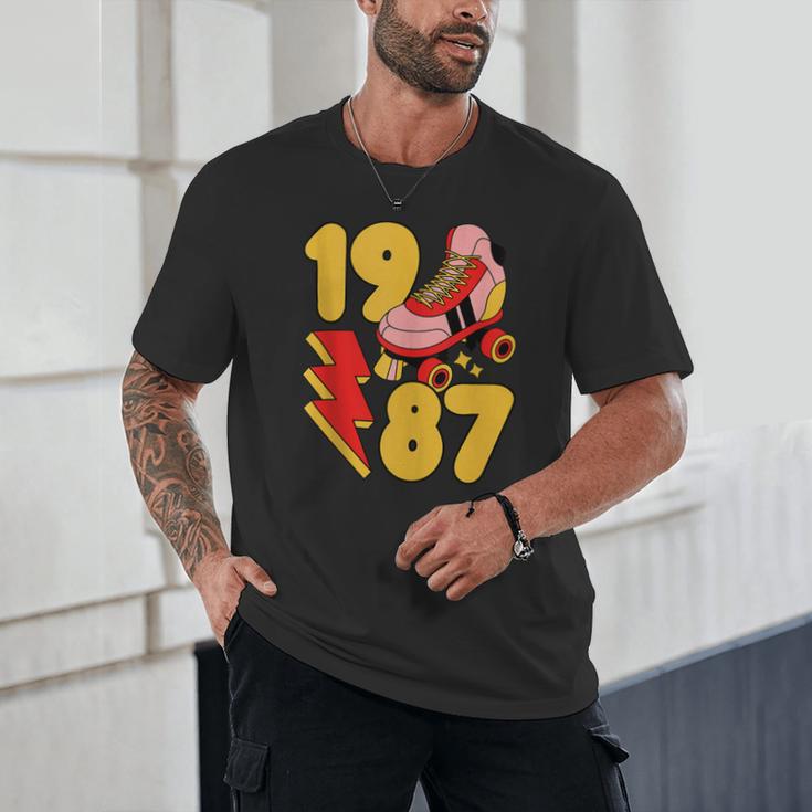 1987 Retro Roller Skate Vintage 80s Nostalgia Collector Unisex T-Shirt 1987 Retro Roller Skate Vintage 80s Nostalgia Collector Unisex T-Shirt