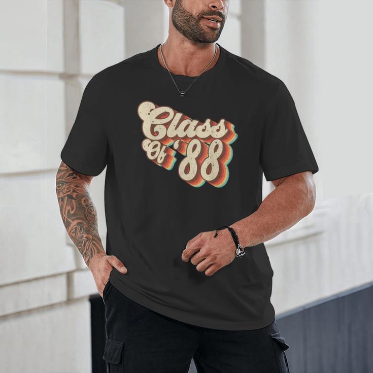 1988 Class Reunion Retro Class Of 88 High School Graduation Unisex T-Shirt