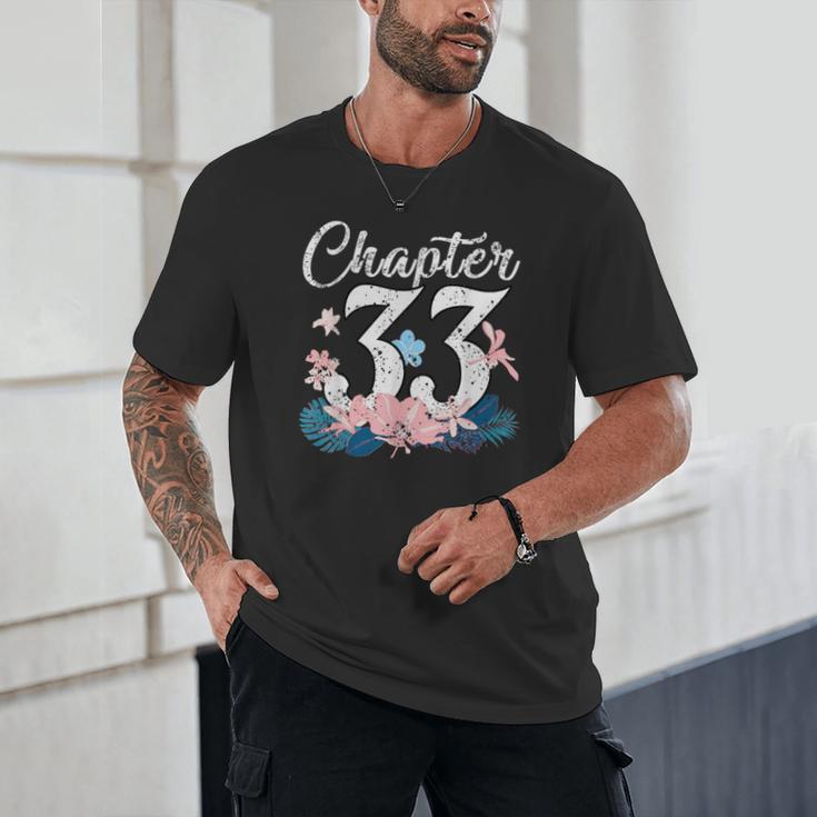 1988 Happy Birthday Chapter 33 Year Old Women Book Lover Unisex T-Shirt