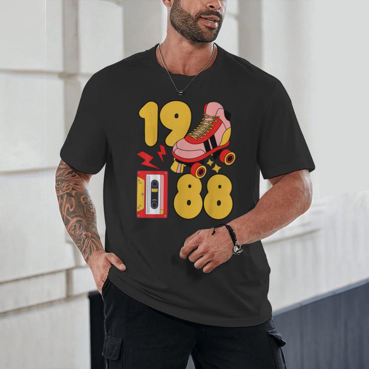 1988 Retro Raised On 80s Music Old School Nostalgia Punk Unisex T-Shirt 1988 Retro Raised On 80s Music Old School Nostalgia Punk Unisex T-Shirt
