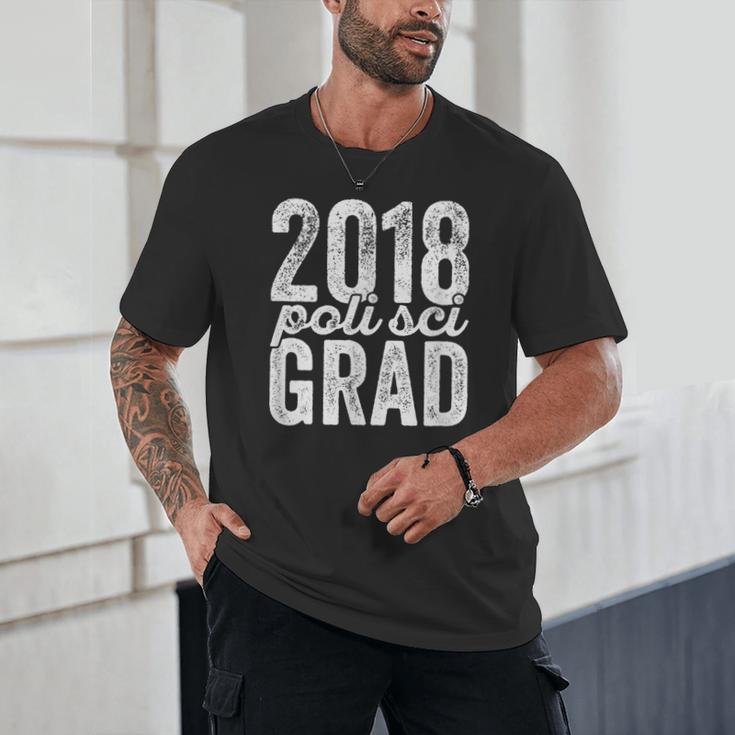2018 Political Science Graduation Graduate Degree Unisex T-Shirt