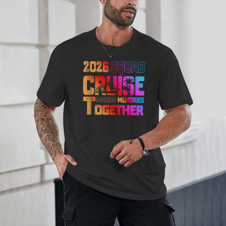 2026 Cruise Squad Making Memory Together Family Vacation Unisex T-Shirt 2026 Cruise Squad Making Memory Together Family Vacation Unisex T-Shirt