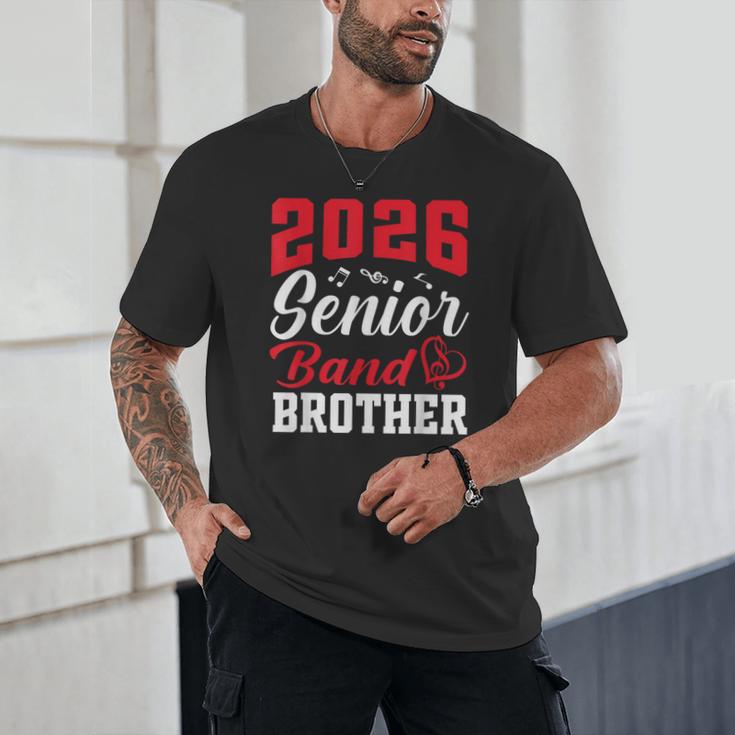 2026 Senior Band Brother Class Of 2026 Parent Graduation Unisex T-Shirt