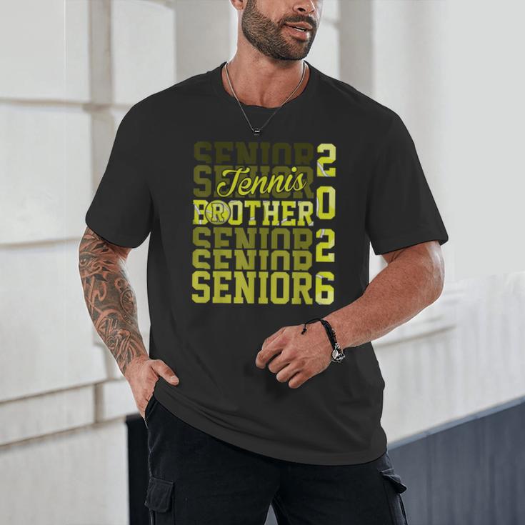 2026 Tennis Senior Brother Graduation Matching Family Unisex T-Shirt