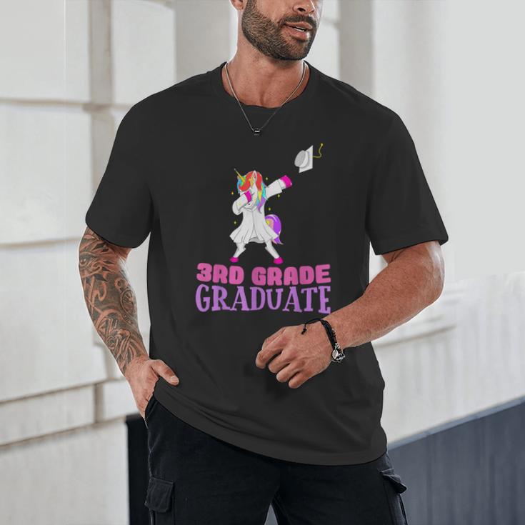 3rd Grade Graduation Unicorn End Of Year Third Unisex T-Shirt