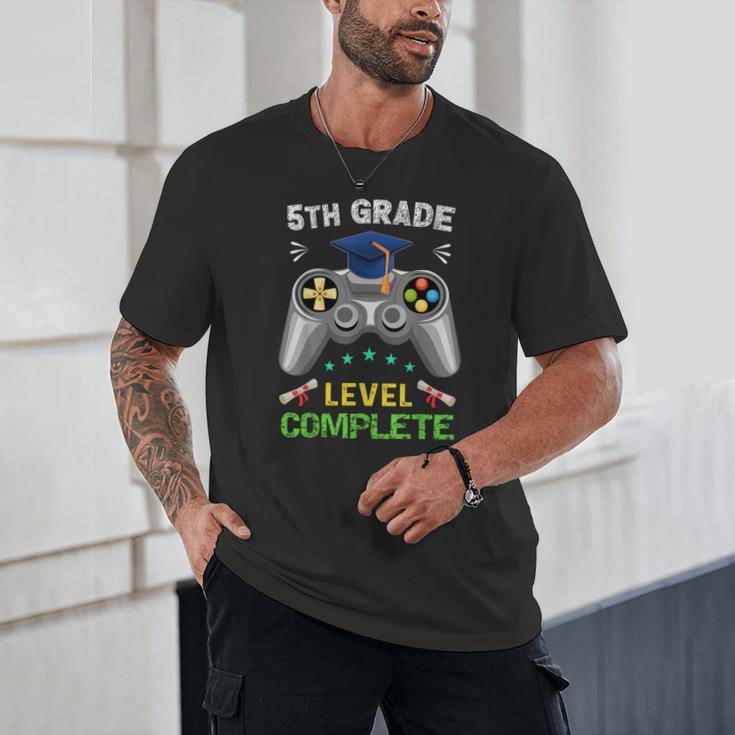 5th Grade Level Complete Gaming Graduation Class 2023 Gamer Unisex T-Shirt