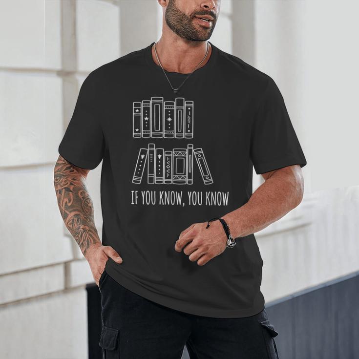 6 7 If You Know You Know Books Six Seven Meme Unisex T-Shirt