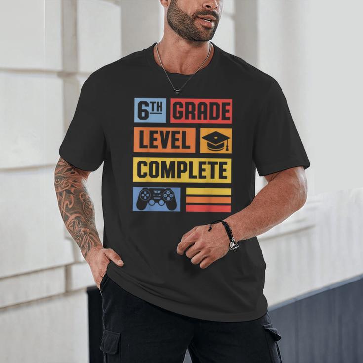 6th Grade Level Complete Shirt Graduation Last Day Of School Unisex T-Shirt