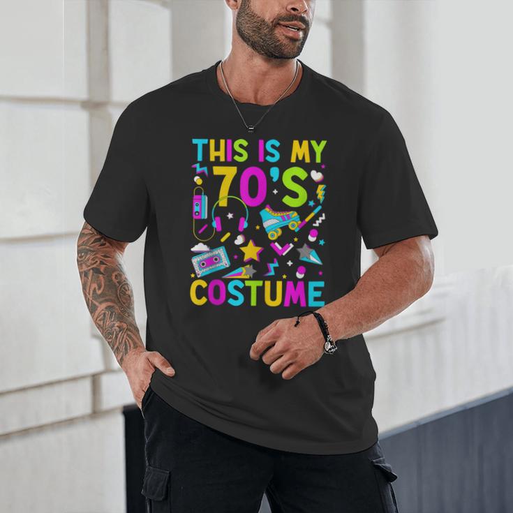 This Is My 70's Costume Nostalgia Mixtape Era 1970s Party Unisex T-Shirt This Is My 70's Costume Nostalgia Mixtape Era 1970s Party Unisex T-Shirt