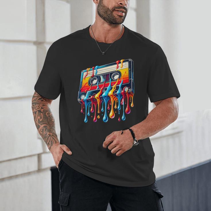 80s 90s Retro Party Costume Nostalgia Cassette Unisex T-Shirt
