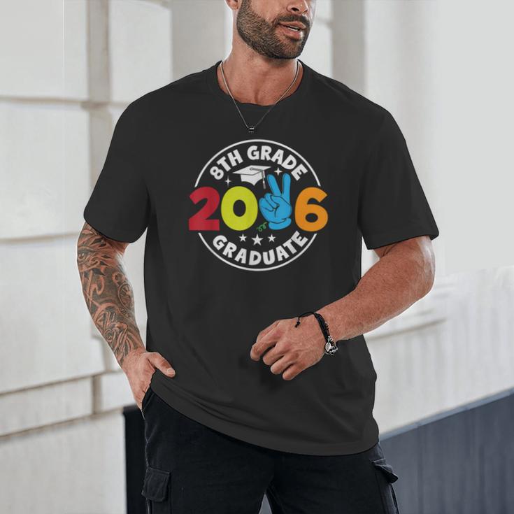 8th Grade 2026 Graduate School Senior Year Graduation Day Unisex T-Shirt