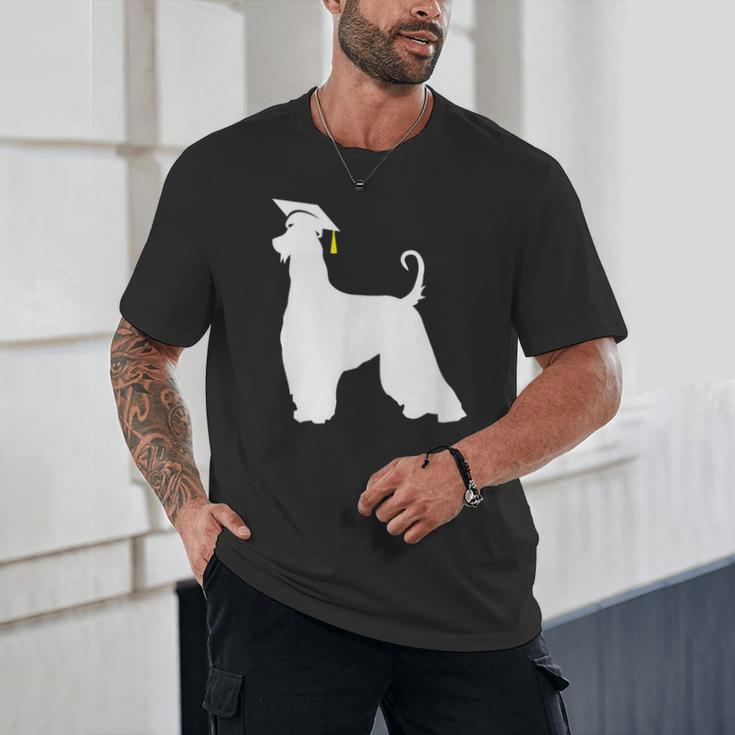 Afghan Hound Graduation Dog Graduate Men Women Kids Unisex T-Shirt