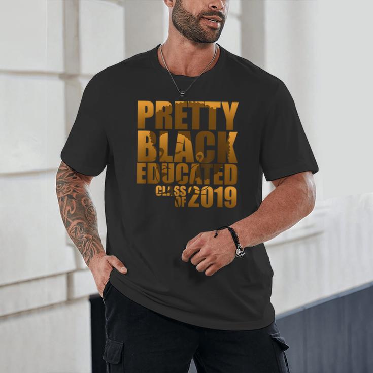 African American Girl Graduation Shirt Senior 2019 Unisex T-Shirt