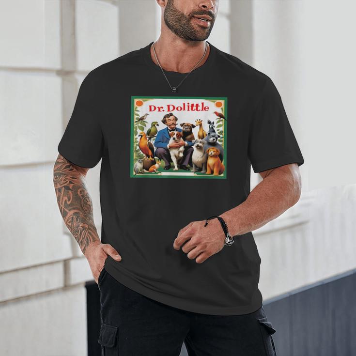 Animal Doctor & Communicator Dr Dolittle Children's Book Cover Unisex T-Shirt