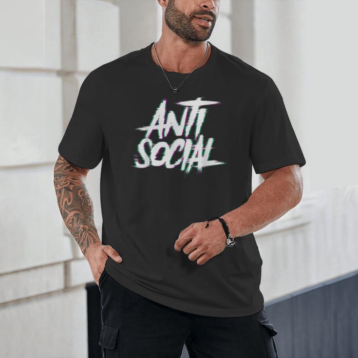 Anti Social Anti Social Club Introvert People Hate Unisex T-Shirt Anti Social Anti Social Club Introvert People Hate Unisex T-Shirt