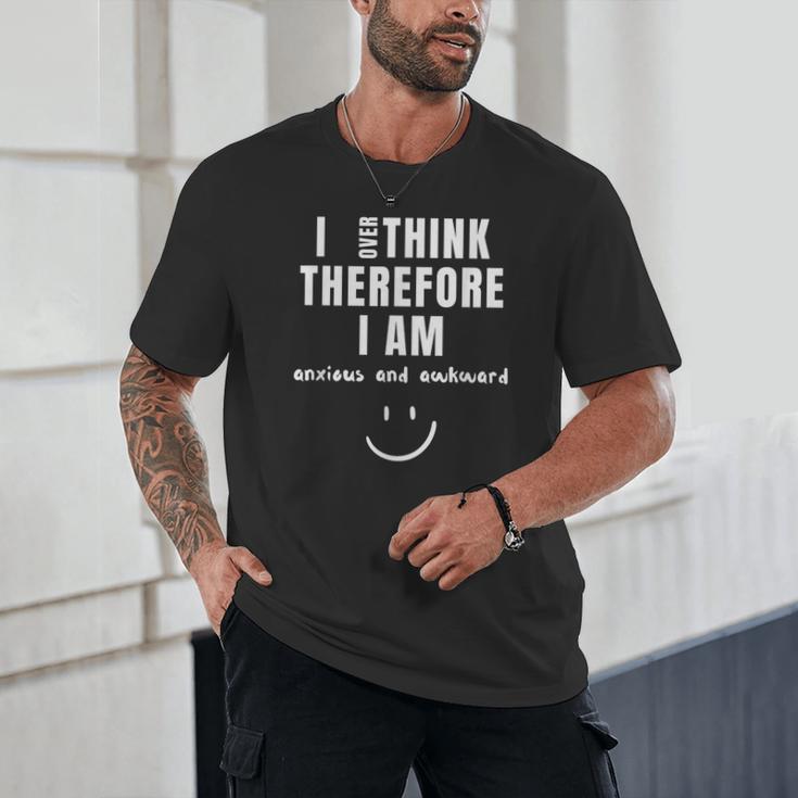 Anxiety Awareness Mental Health Top For Introvert Unisex T-Shirt Anxiety Awareness Mental Health Top For Introvert Unisex T-Shirt