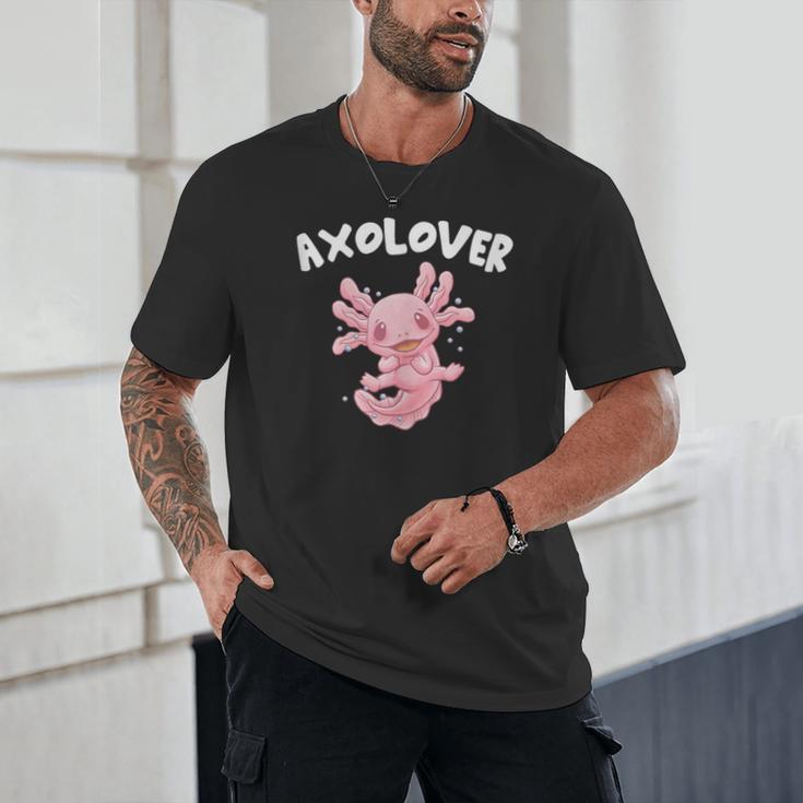 Axolovert Axolotl Humor Salamander Introvert Unisex T-Shirt