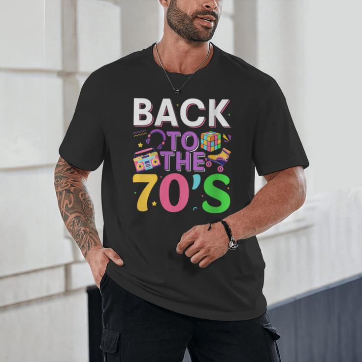 Back To The 70's Mixtape Era Nostalgia Retro 1970 70's Style Unisex T-Shirt