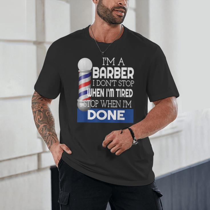 Barber Stylist Barber College Graduation Unisex T-Shirt