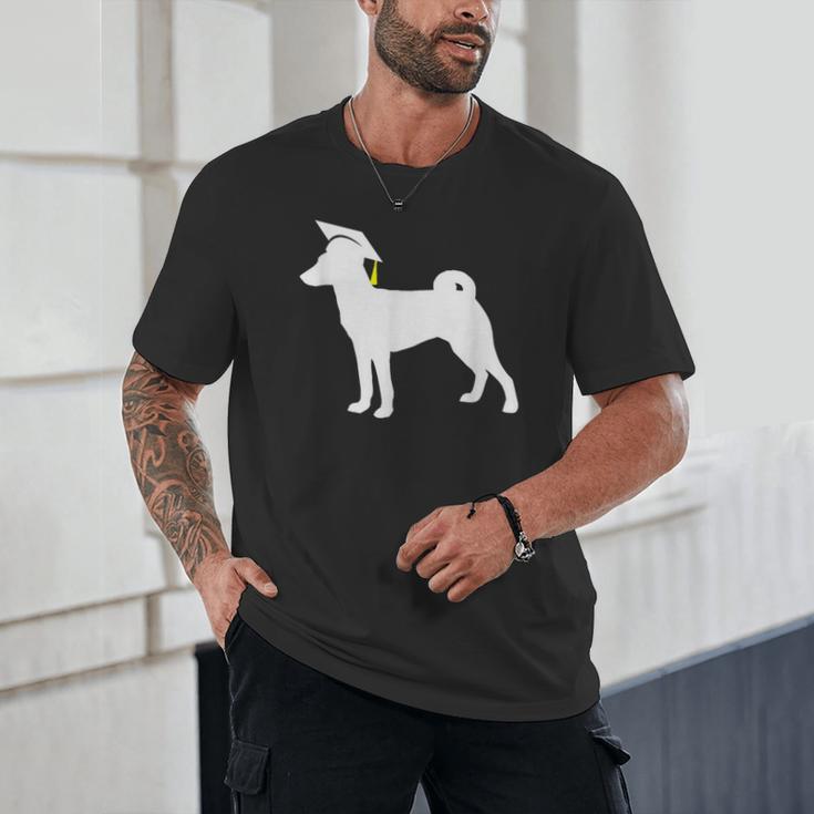Basenji Graduation Dog Graduate Unisex T-Shirt