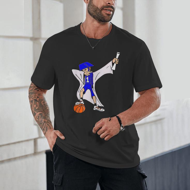 Basketball Dabbing Shirt Senior Graduation Him Her Unisex T-Shirt