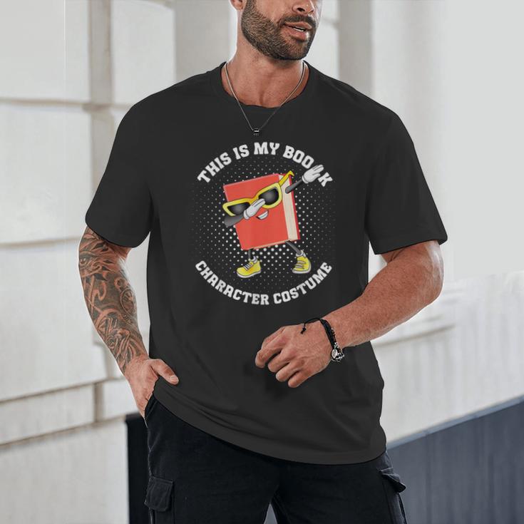 This Is My Book Character Costume- Dabbing Book Kids Unisex T-Shirt