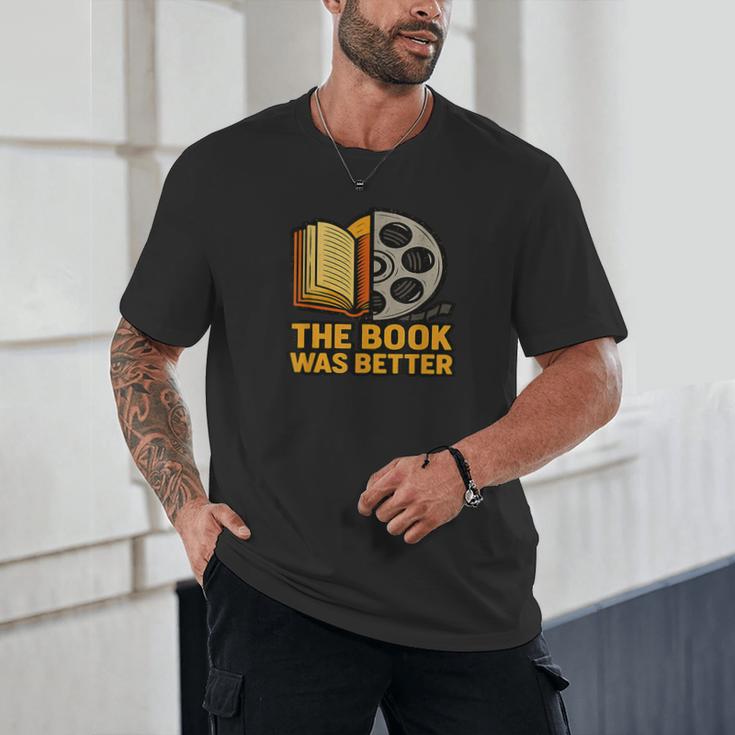 Book Love Scene The Book Was Better Bookworm Vibes Unisex T-Shirt