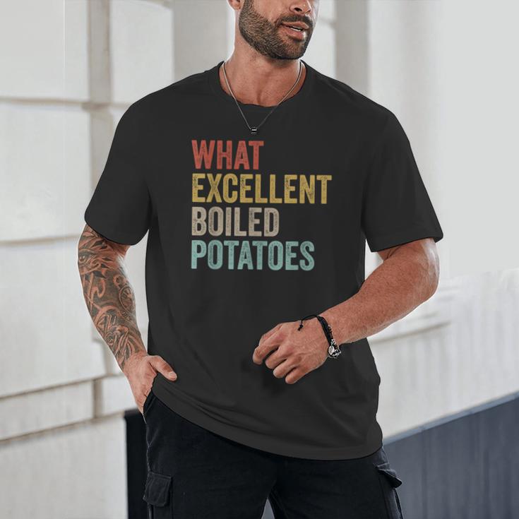 Book Lover Austen Literature What Excellent Boiled Potatoes Unisex T-Shirt