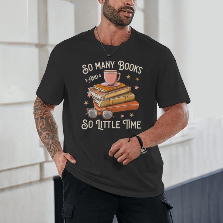 Book Reading Kafee Librarian Vele Books And Little Time Unisex T-Shirt
