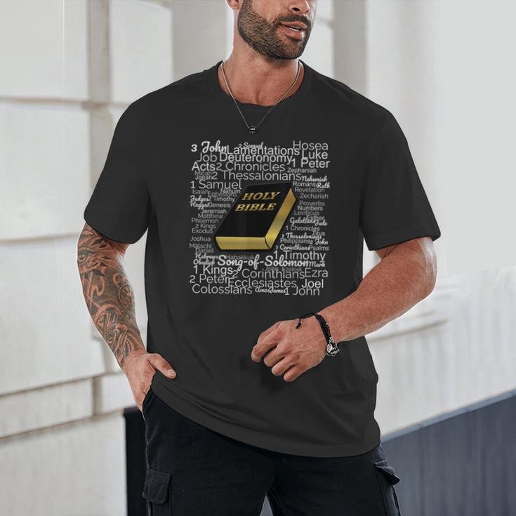 Books Of The Bible Unisex T-Shirt Books Of The Bible Unisex T-Shirt