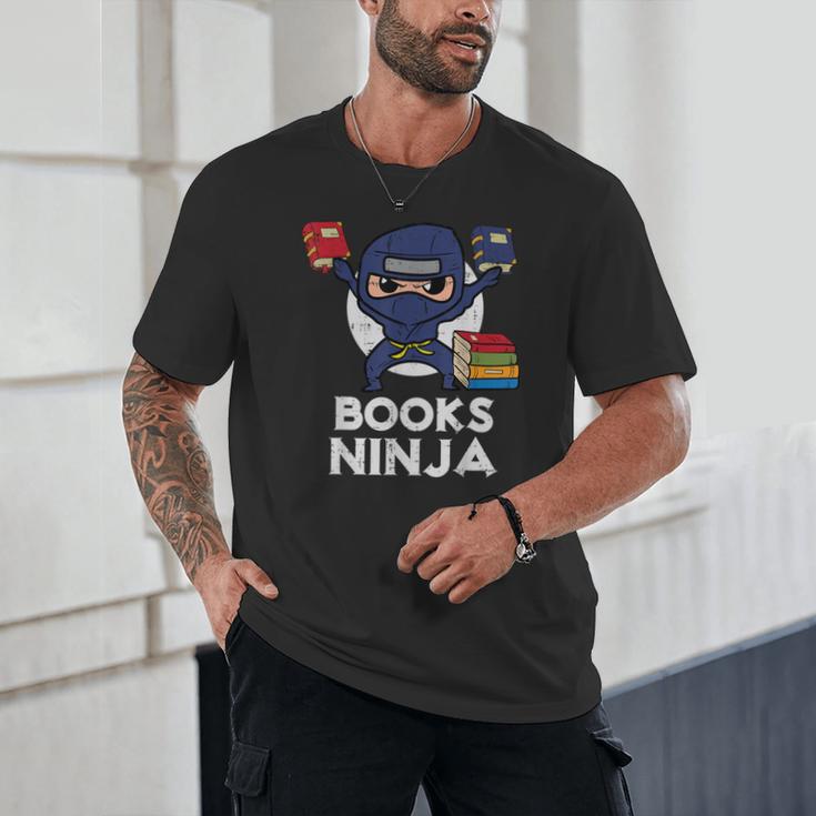 Books Ninja Read Reading Librarian Book Toddler Boys Kids Unisex T-Shirt Books Ninja Read Reading Librarian Book Toddler Boys Kids Unisex T-Shirt