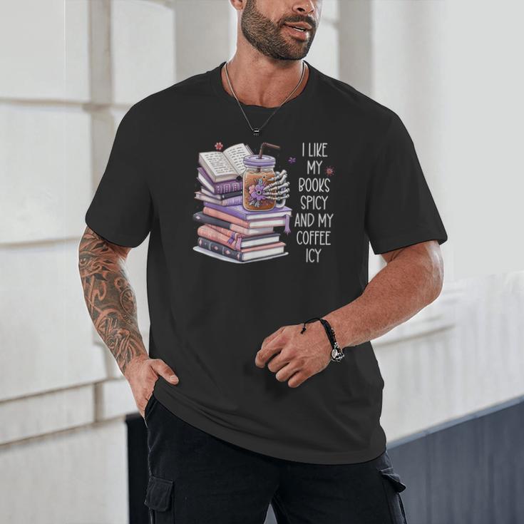I Like My Books Spicy ShirtI Like Books Spicy & Coffee ICY Unisex T-Shirt