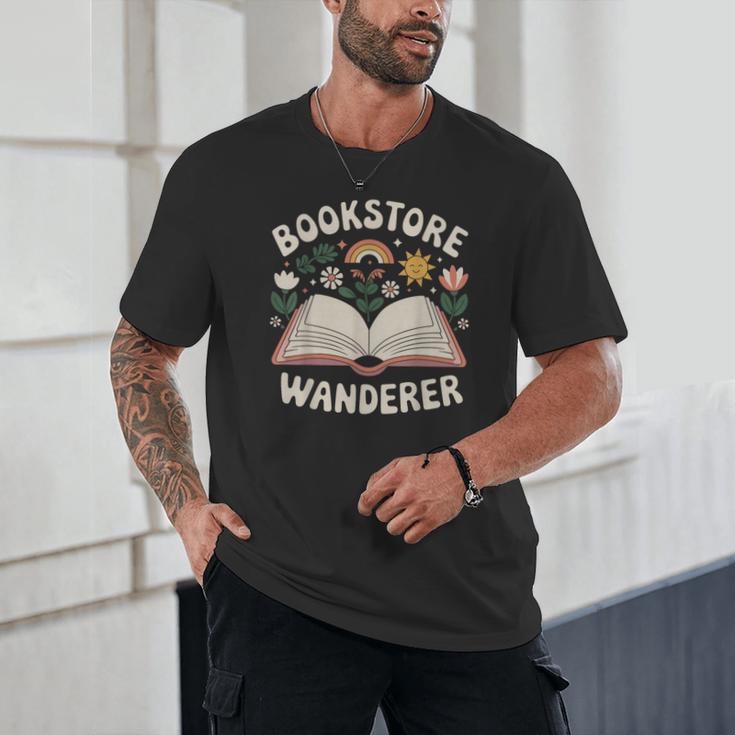 Bookstore Wanderers Retro Women Book Lovers Unisex T-Shirt