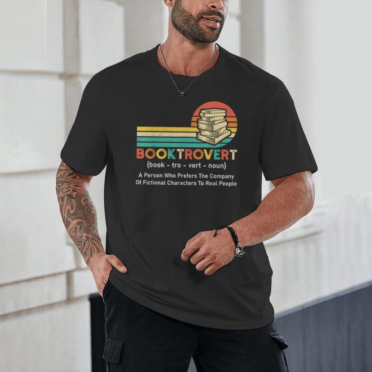 Booktrovert Definition Book Lover Unisex T-Shirt
