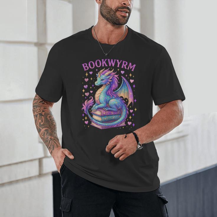 Bookwyrm Just a Girl Who Loves Dragons Books Dragon Reader Unisex T-Shirt Bookwyrm Just a Girl Who Loves Dragons Books Dragon Reader Unisex T-Shirt