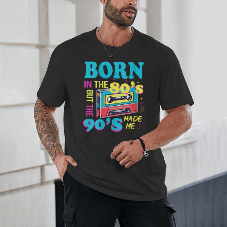 Born In The 80's But 90's Made Me Nostalgia Cassette Tape Unisex T-Shirt