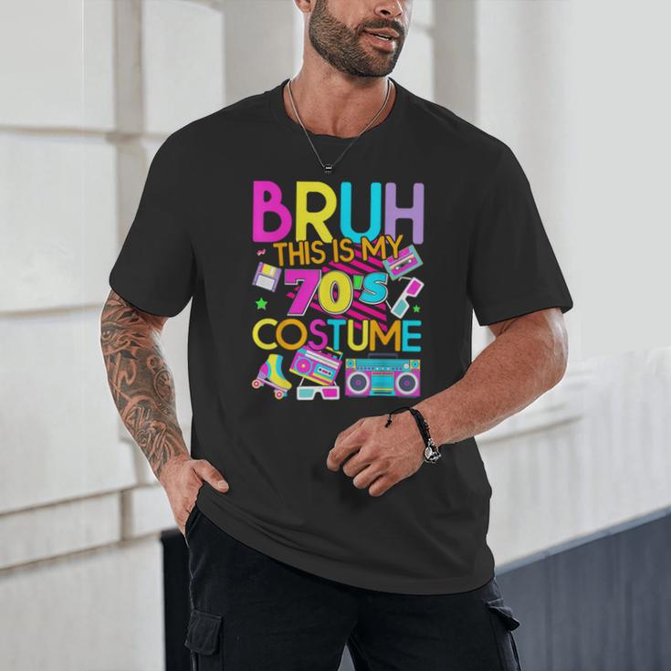 Bruh This Is My 70's Costume Nostalgia Mixtape 1970s Party Unisex T-Shirt