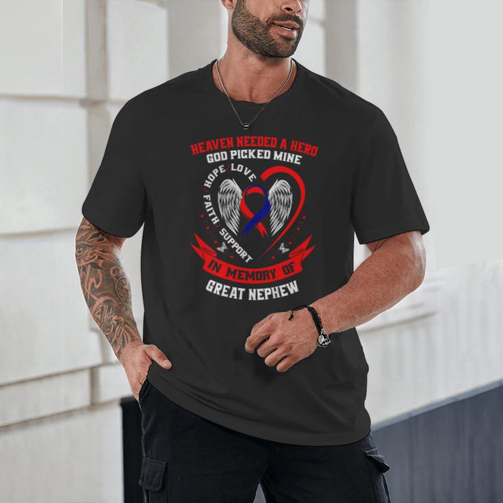 CHD Heart Disease Awareness Shirts In Memory Of Great Nephew Unisex T-Shirt