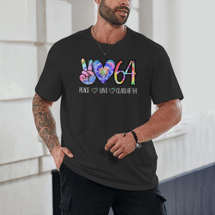 Class Of 1964 Shirt Tie Dye Senior Graduation Class Reunion Unisex T-Shirt