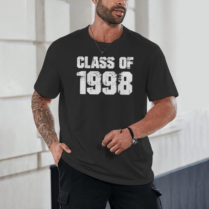 Class Of 1998 High School College Graduation Reunion Unisex T-Shirt