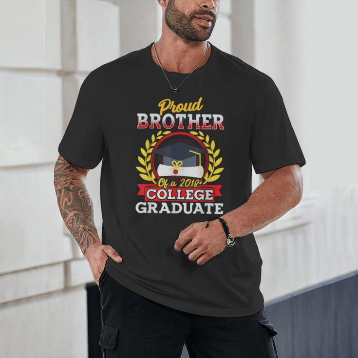 Class Of 2018 Graduation Tshirt For Brother Of Graduate Unisex T-Shirt