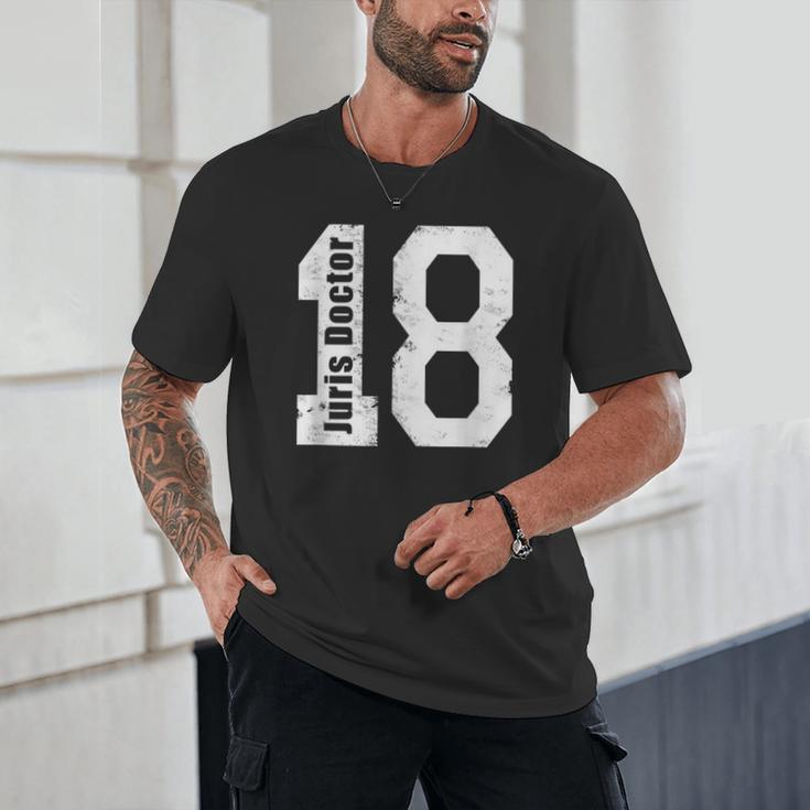 Class Of 2018 Lawyer Juris Doctor Graduation T-Shirt Unisex T-Shirt