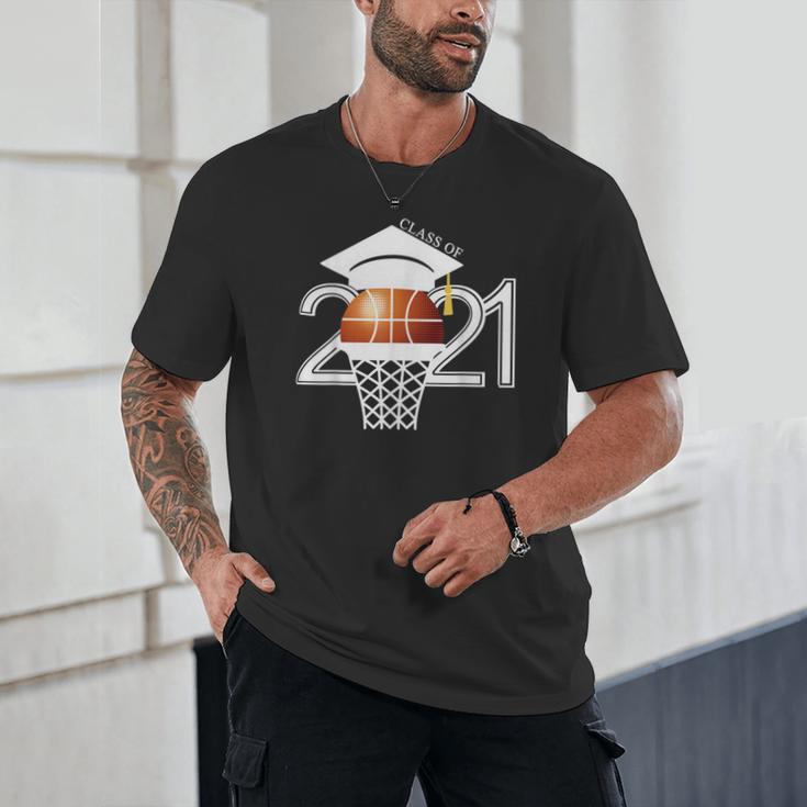 Class 2021 Graduation Senior Basketball Player Unisex T-Shirt