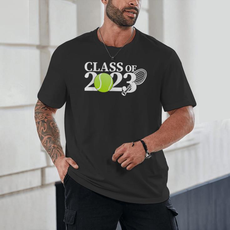 Class Of 2023 Graduation Senior Tennis Player Unisex T-Shirt