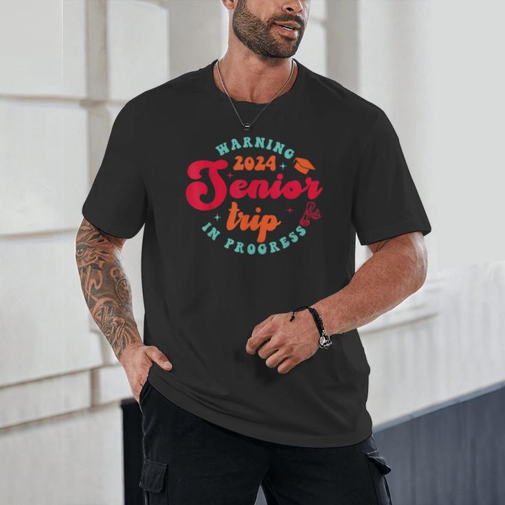 Class Of 2024 Senior Trip In Progress Graduation Trip Unisex T-Shirt