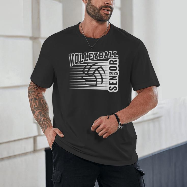 Class Of 2025 Volleyball Senior Class 25 Graduation Unisex T-Shirt