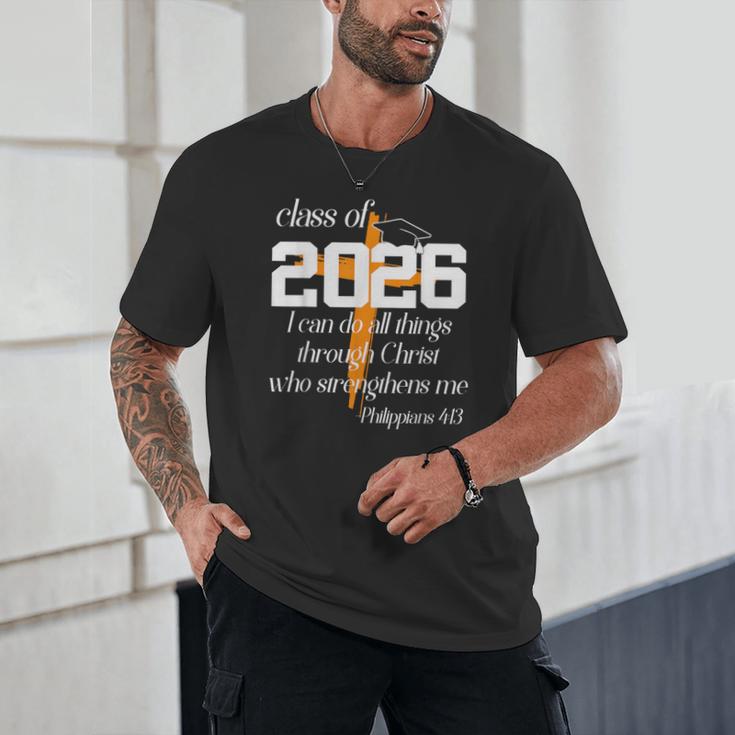 Class Of 2026 Christian Graduation Senior Graduate Unisex T-Shirt