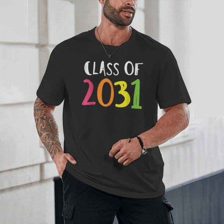 Class Of 2031 Kindergarten Graduation Back To School T-Shirt Unisex T-Shirt